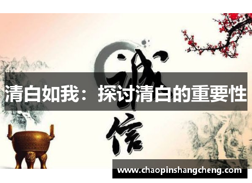 清白如我：探讨清白的重要性